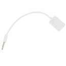 3.5mm (male) To USB Type A (female) OTG Audio Converter Data Cable For Music Mp3