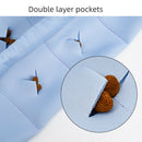 Dog Training Sniffing Mat Pet Puzzle Relieve Stress Toys Snuffle Pad (Blue) A