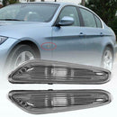 1 Pair Front Left+Right Side Marker Turn Signal Lights w/o Bulb for BMW