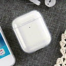 Transparent Clear Protective Skin Soft TPU Cover For AirPods Charging Case T7J4