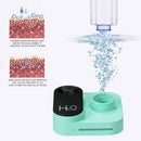 Camera Shape Mineral Water Bottle Humidifier Home Aroma Diffuser (Green) A