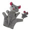 Grey Mouse Hand Puppet Finger Puppets Z8F8