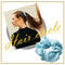 Women Hair Rings Satin Cloth Scrunchies Ponytail Holder Hairband (Style 5) A
