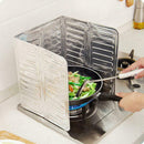Oil Aluminium Foil Plate Gas Stove Oil Splatter Screens Splash Proof Baffle A