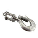 Stainless Steel 304 Fork Type Rotary Cargo Hook High Strength Cargo Spring Top