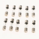 100pcs 5*20mm Fast-blow Glass Fuses Quick Blow Tube Fuses Assorted Kit Amp