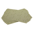 Bamboo Placemat,Pvc Table Mat,Placemat Cover 8 Non-Slip Washable Coffee Pad