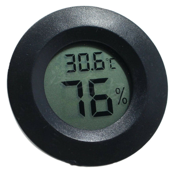 2Pack Thermometer Humidity Hygrometer for Reptile Lizards Snakes Frogs Tank