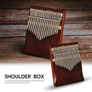 17 Key Kalimba Pine Wood Musical Instrument Thumb Finger Piano for Beginner