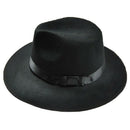 Bowler Floppy Cloche Bowknot Felt Fedora Style Hat