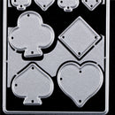 Poker Playing Cards Cutting Dies Stencils DIY Scrapbook Album Card Making CraftZ