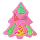 Christmas Tree Fondant Cake Silicone Mold Christmas Cake Chocolate Candy MoSEAU