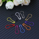 300pcs Colorful Gourd Shape Safety Pins Metal Clips Knitting Stitch Marker