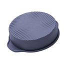 Round Cake Mold Pan Bakeware Tray Silicone Mould Pastry Maker, 11.4 x 9.6 x L9G4
