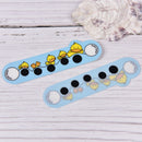 5x Baby Kid Forehead Cartoon Strip Head Thermometer Fever Body Temperature ï¼W