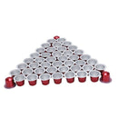 50 Sets Refillable Coffee Capsule Cup Disposable for Nespresso Pod for Nesc