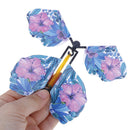 Magic Flying in the Book Butterfly Rubber Band Powered Wind Up Butterfly T_