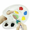 1X Traditional Oval Mixing Art Artist Alternatives Paint Tray Color Palette