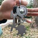 2pcs Multifunctional Tool Outdoor Mountain Bike Card Wrench For Outdoor C SKW