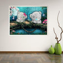 2 Bears 5D Diamond Painting Embroidery DIY Craft Cross Stitch Home Decor
