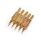 5 Pcs 3.5mm 1/8" Stereo Male Audio TRS Jack Plug Adapter Connector Plated Gol ES