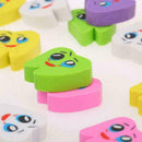 New 50 pieces molar tooth rubber erasers dental gift clinic Home dental Net Y2V5