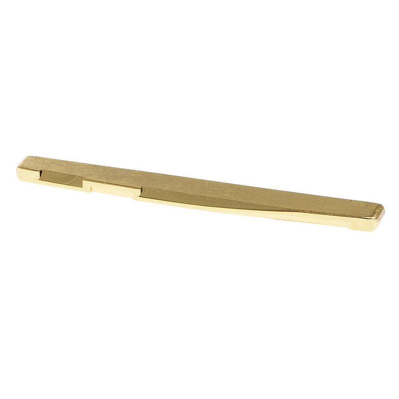 Brass Guitar Saddle Nut Slotted for Musical Instrument 6-String Folk Guitar