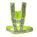 High Visibility Safety Vest Belt with Reflective Stripes