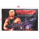 3x5''Trump No Man, No Woman, No Commie Can Stump Him Flag 3'x5' Premium Flag