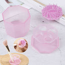 2IN1Silicone Makeup Brushes Washing Drying Make up Brush Cleaner Tool ZY BX