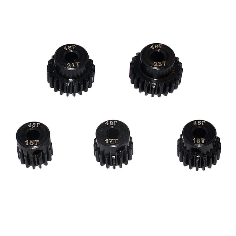 5pcs Gears Motor Gears Without Steel Brush [15T 17T 19T 21T 23T] 48DP RC Car