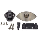 Half-moon Push Lock Keyless Push Latch Catch Wardrobe Drawer Cabinet Lock