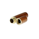Ebony Wood Toothpick Holder Box Capsule Case Handmade Craft Room Decor FU