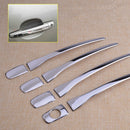 8x Chrome Door Handle Cover Trim fit for Peugeot 308 2008 207 407 Citroen C4 C6