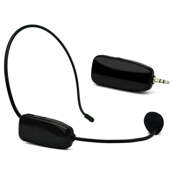 Head Headset Mic Headworn Microphone Wireless Mic System for Teaching Speech