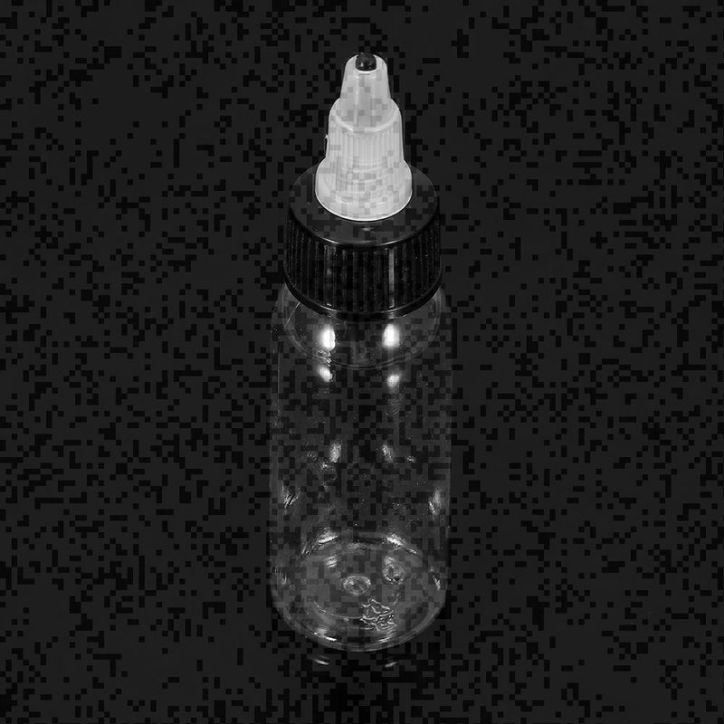30 ml 1 OZ Twist Cap Empty Plastic Ink Pigment X6O3 P7M9 Tatto Bottle T0M7