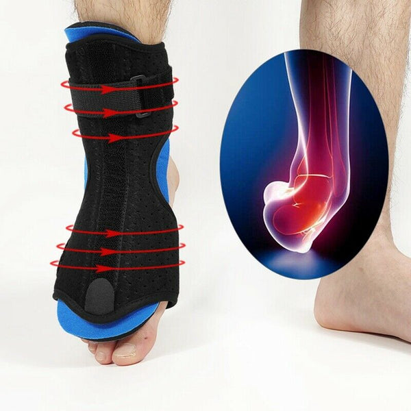Plantar Fasciitis Night Splint Adjustable Foot Orthosis Stabilizer for Reli P2O5