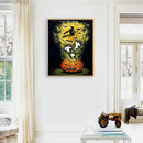 5D Diamond Painting DIY Halloween Full Round Drill Rhinestone Picture (8)
