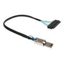 Mini SAS SFF 8088 to Mini SAS SFF 8484 Adapter Transfer Cables 0.5 Meter