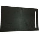 Car Armrest Box Control Panel Decoration Cover Center Console Carbon Fiber  M9J8