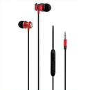 G10 3.5mm Wired Deep Bass Music Calling Line Control Earphones w/MIC