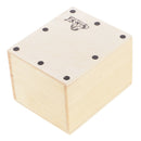 Wood Mini Cajon Sand Shaker Hand Drum for Band Accompaniment Parts