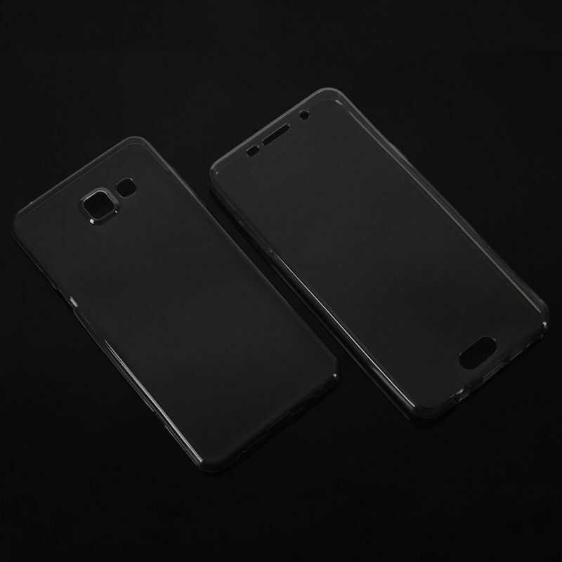 360 Degree Mobile Phone Cover Protective Cover TPU Case Front + Back for Sa K3Z9