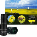Monocular 16x52 Powerful Prism Binoculars Telescope Outdoor Pouch W Camping D6P4