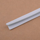 8x WHITE Car Door Edge Guard Strips Anti Collision Scratch Protector Trim Cover