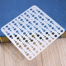 Theme Hollow Ruler Embossing Stencils Template DIY Photo Album Drawing Tool