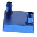 Aluminum Water Cooling Block CPU Graphics Heat Sink 40 x 40mm Radiators Up