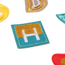 26X/Set Embroidered Letter Iron On Sew On Patches Badge Fabric Applique Craft TO