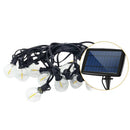 Solar 5.5M 10 Led Light String G40 Outdoor Decorative Ambient Light Wedding