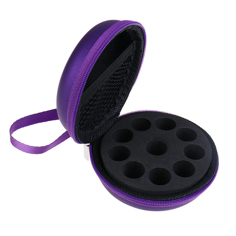 10 Bottles 1-2ml Essential Oil Case Storage Bag Oil Travel Portable CarryB Bj